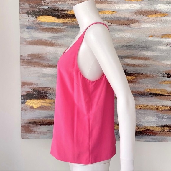 Bright pink Dianne vonfurstenberg silk blouse - Picture 2 of 10